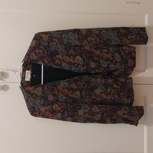 Floral blazer